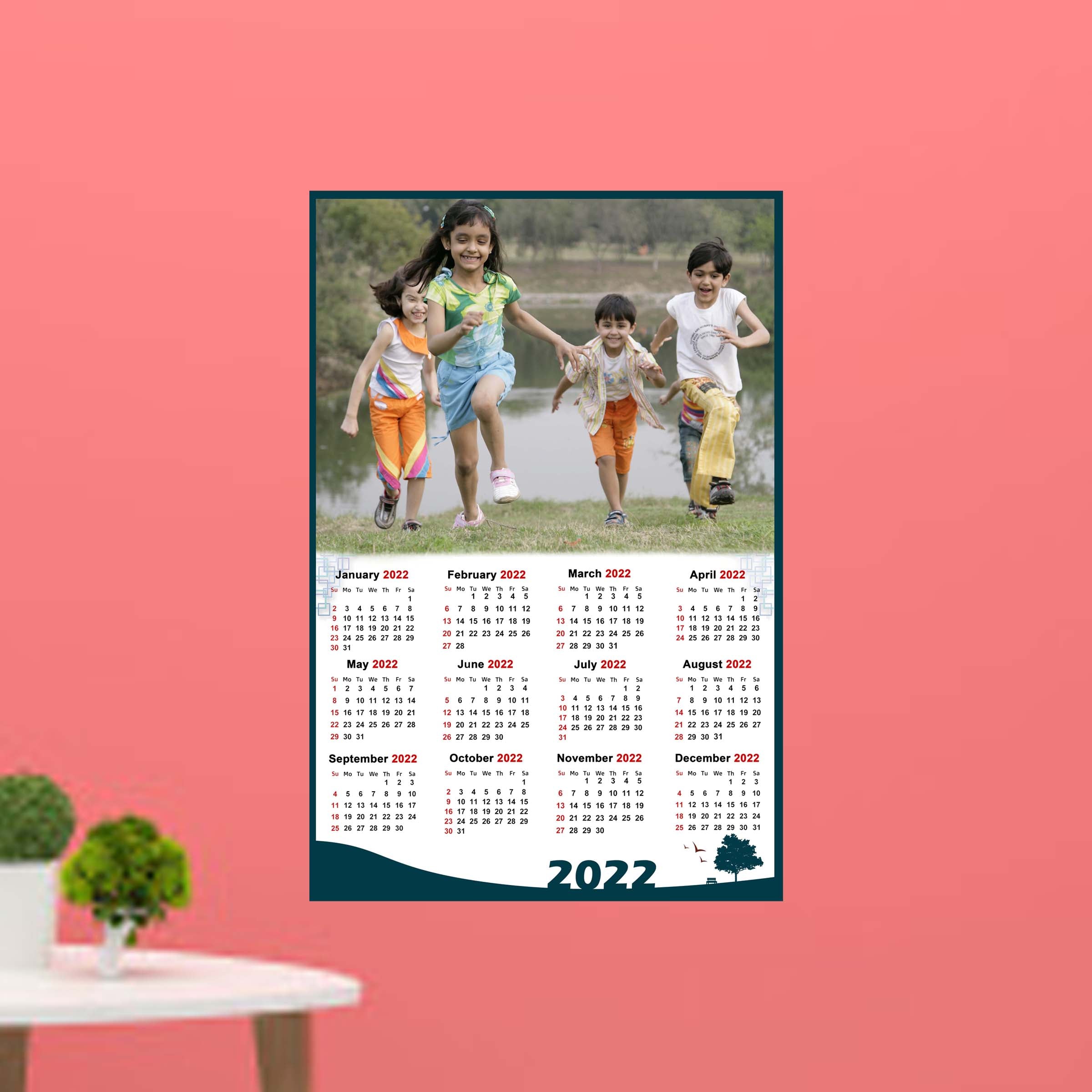 2022 Personalized Yearly Calendar, Custom Calendars Online, Photo Calendars Online In India – Zestpics