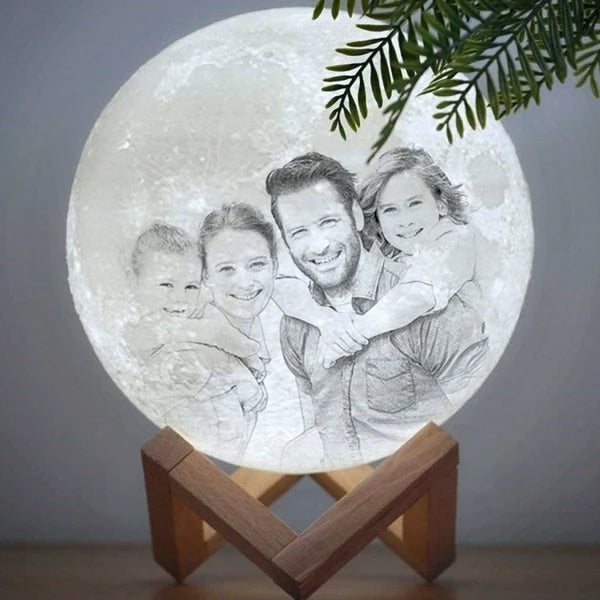 personalized picture moon lamp