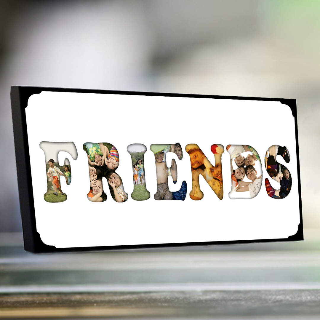 Personalized Name Friends Photo Frame, Send Friend Photo Frames to ...
