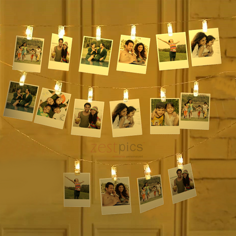 LED Polaroid Prints | Birthday Gifts for Husband | Zestpics