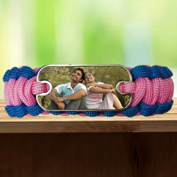 Best Friends PinkBlueGreen Beaded Customized Bracelet  Ribbon Chix
