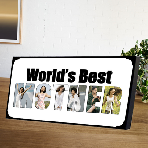 World's Best Mother Photo Frame | Gift for Moms