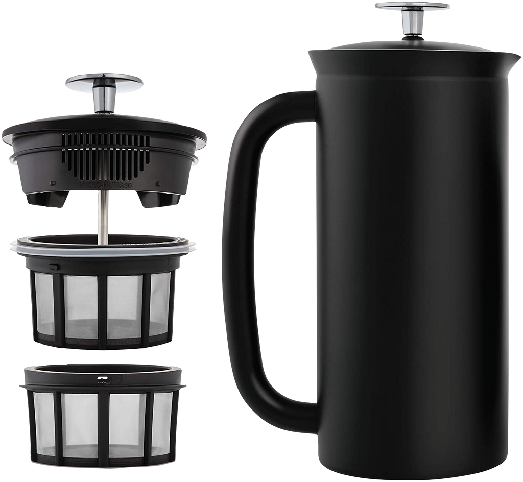 ESPRO P7 18-Oz. Matte Black Stainless Steel French Press + Reviews