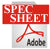 Spec sheet icon