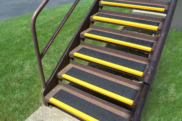 9" Sure Foot Fiberglass Anti Slip Non Skid Stair Treads ...