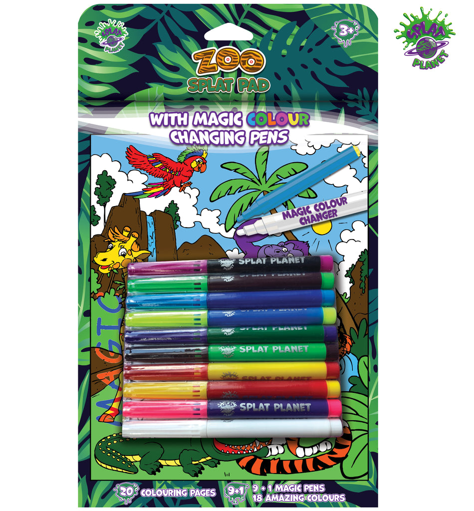Zoo Magic Colouring Book – Splat Planet