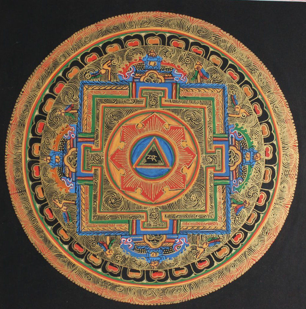  Cosmos  Mandala  Thangka thangkashop