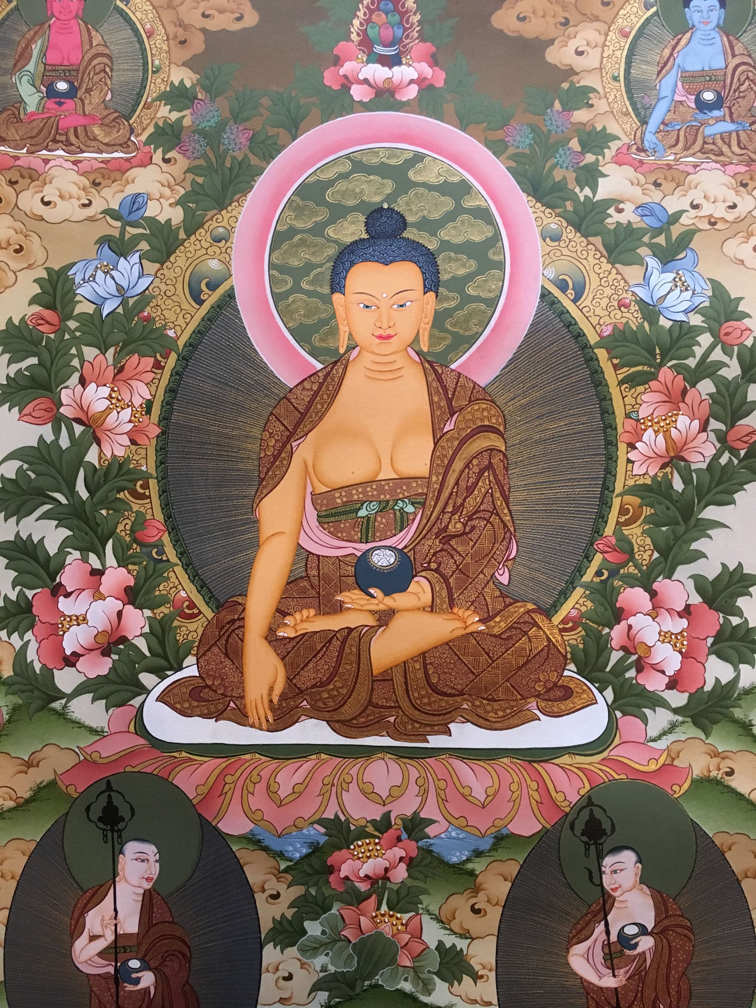 shakyamuni thangka