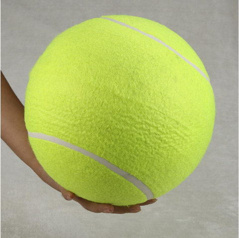 large tennis ball