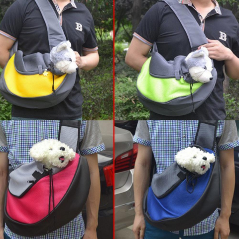 over the shoulder pet carrier