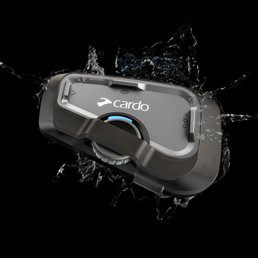 Cardo Duo 4-way Freecom Bluetooth Headset Waterproof Intercom