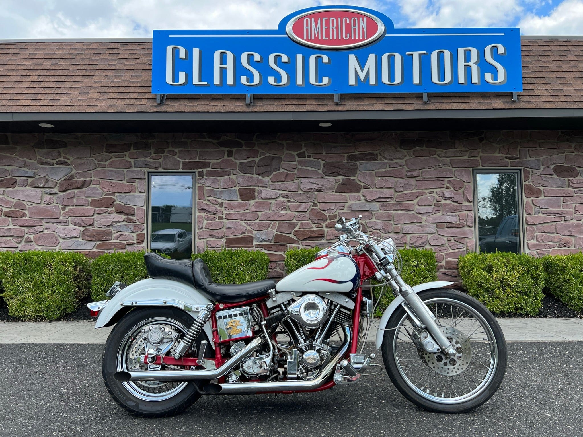 1983 Harley Davidson FLHT Electra Glide Shovelhead Two-Tone Tan & Crea –  American Classic Motors