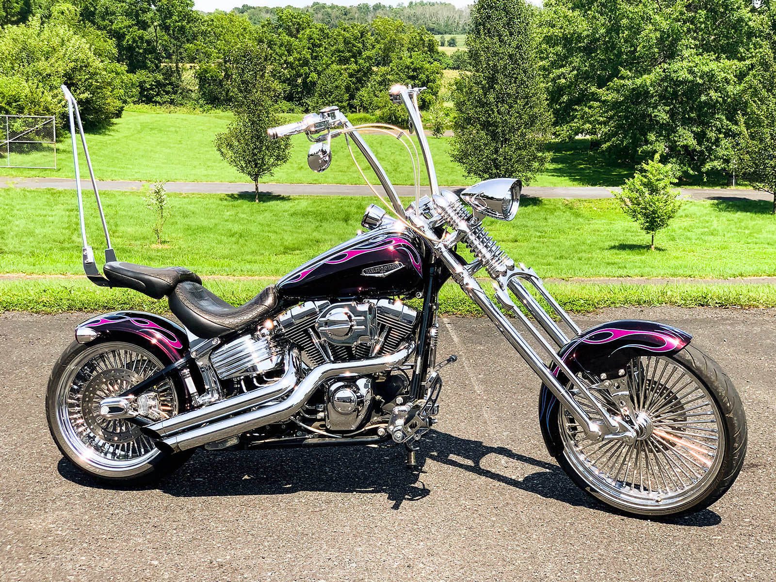 softail springer chopper