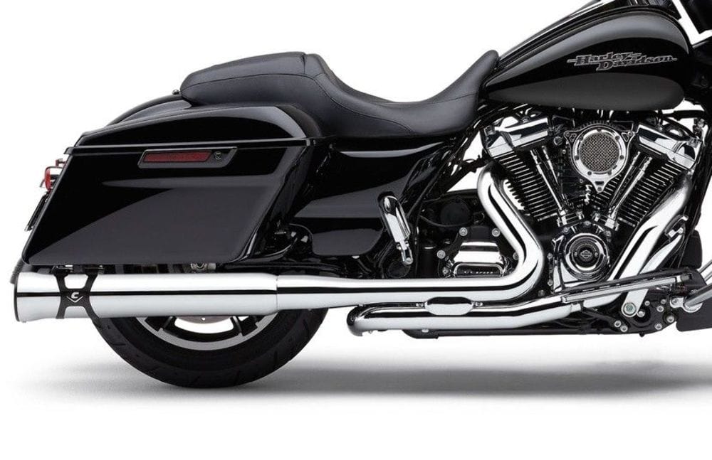 Fuel Moto Jackpot Exhaust Header Pipe Steel 2-1-2 Crossover Harley Tou –  American Classic Motors