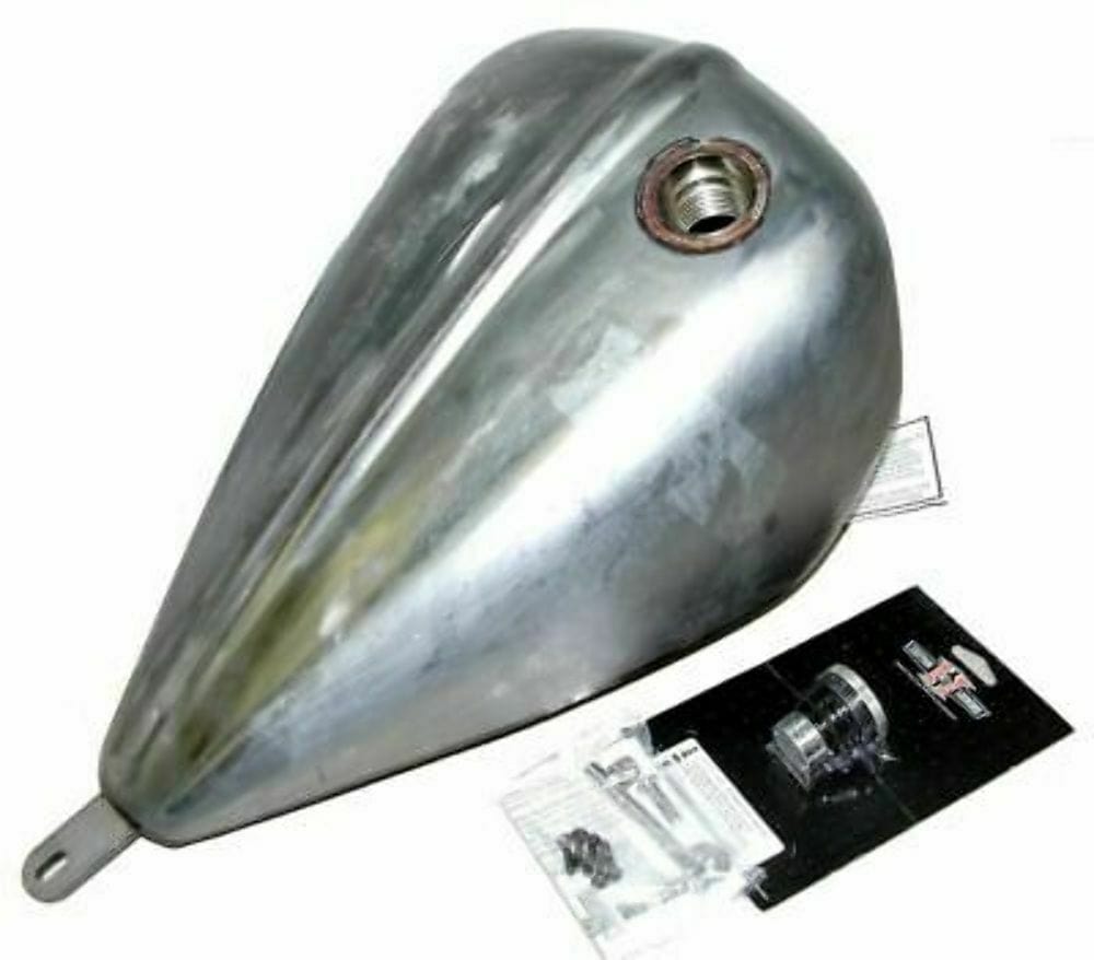 Chrom Gas Benzin Tank Petcock Wasserhahn Chopper Bobber Harley BSA Tru