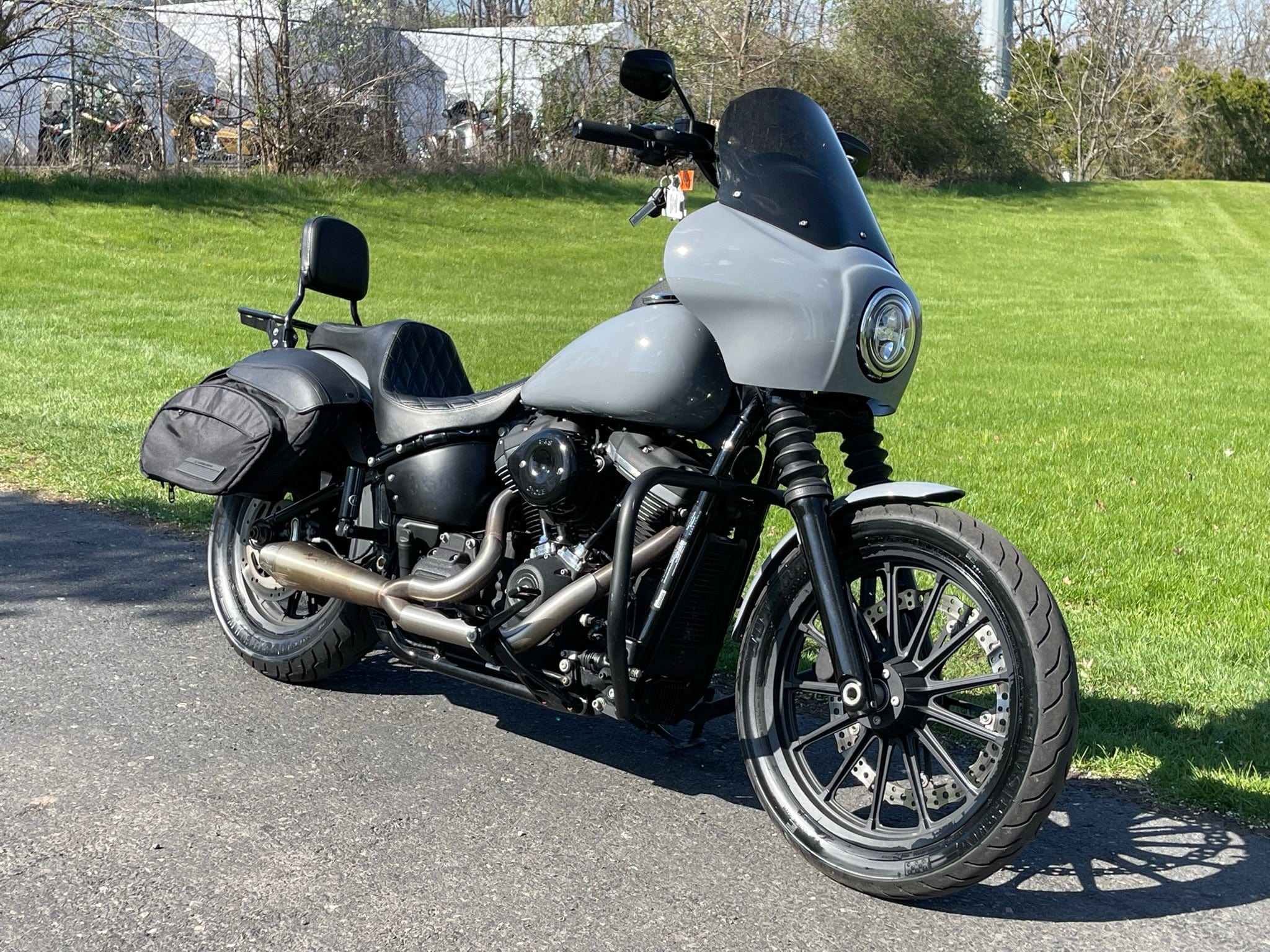 Club-Style H-D Dyna Street Bob.