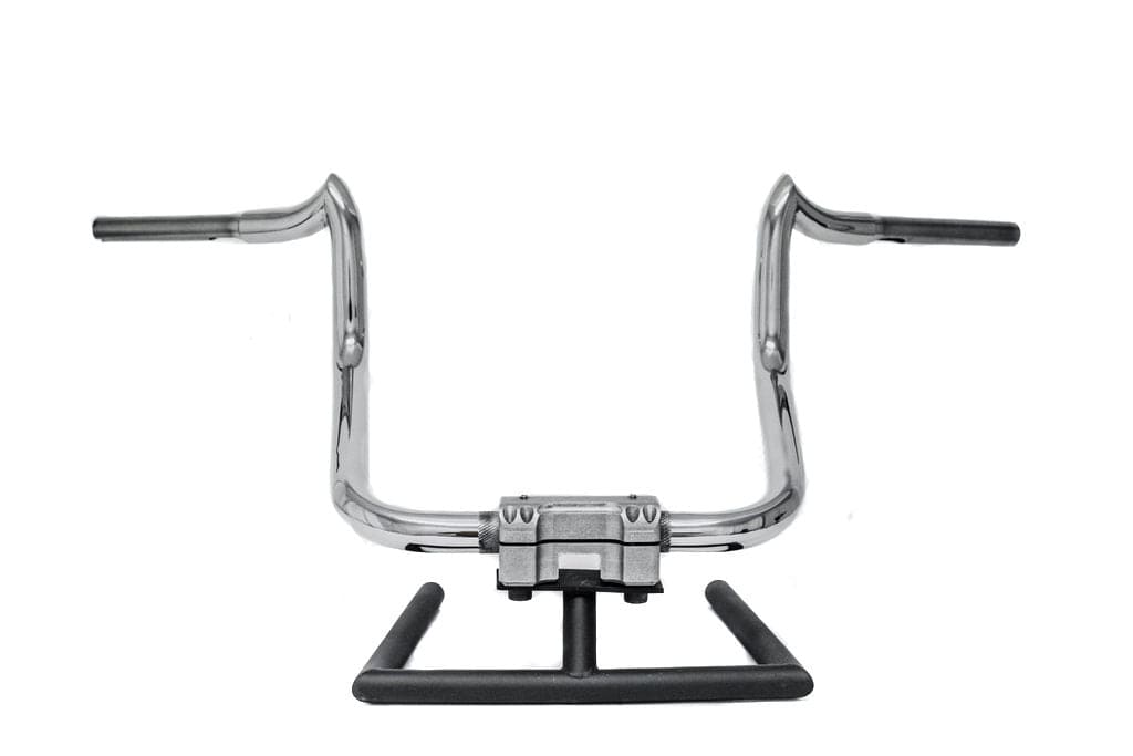 Indian Comanche Meathook Handlebars, Black or Mirror Polished 14 Inch Tall  1.50 OD 