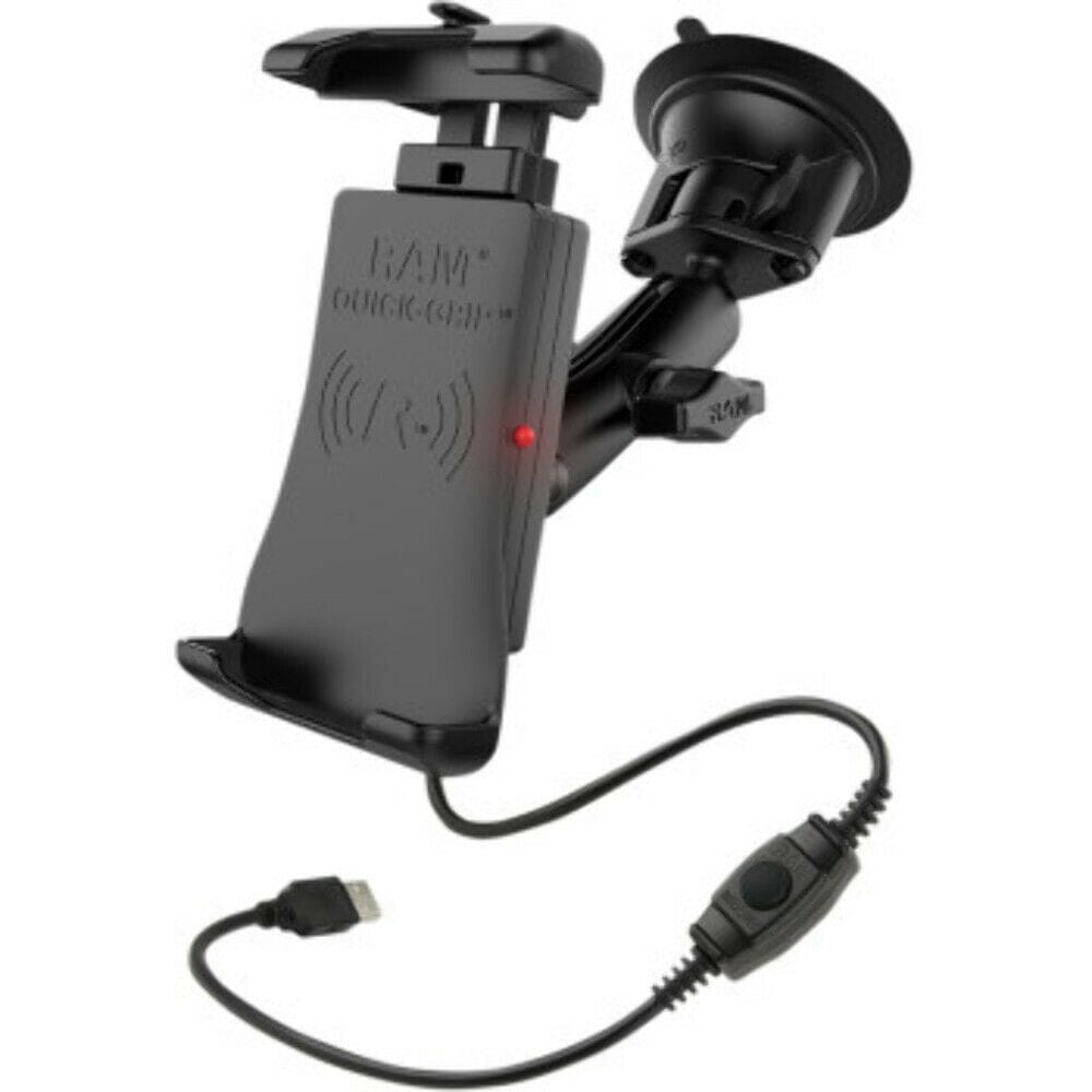 Ram Mount Quick-Grip Waterproof Wireless Phone Charging Cradle