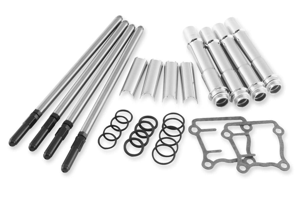 S&S® Adjustable Pushrod Kits For 1966-'84 HD® Big Twin With Solid Lifter  Adapters