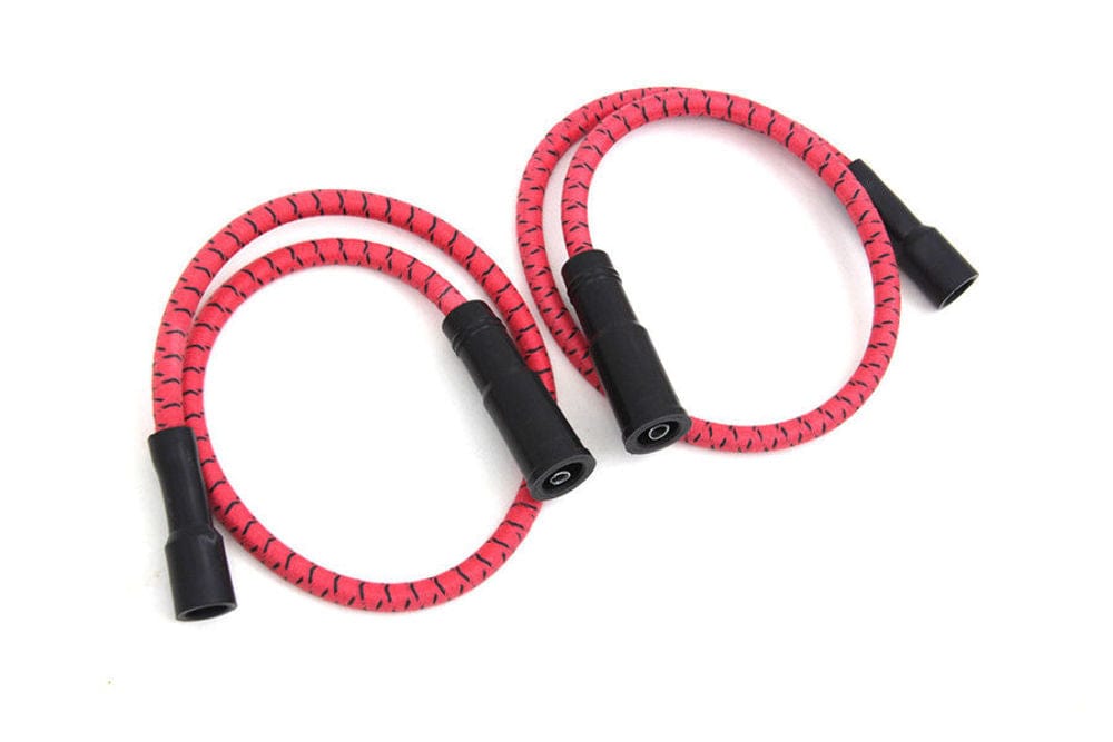 Sumax Red & Black Cloth Spark Plug Ignition Wire Set 2009-2016