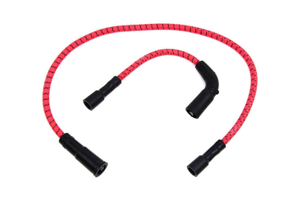 Sumax Red & Black Cloth Spark Plug Ignition Wire Set 2009-2016