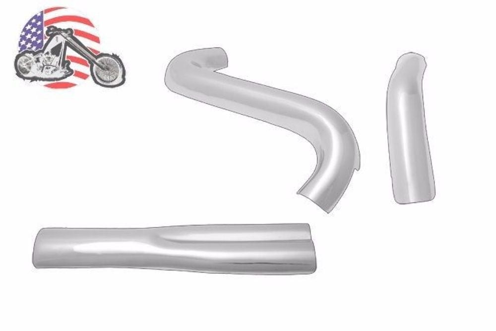 Chrome Thunderheader 2 into 1 Exhaust System Pipe 87-94 Harley FXR