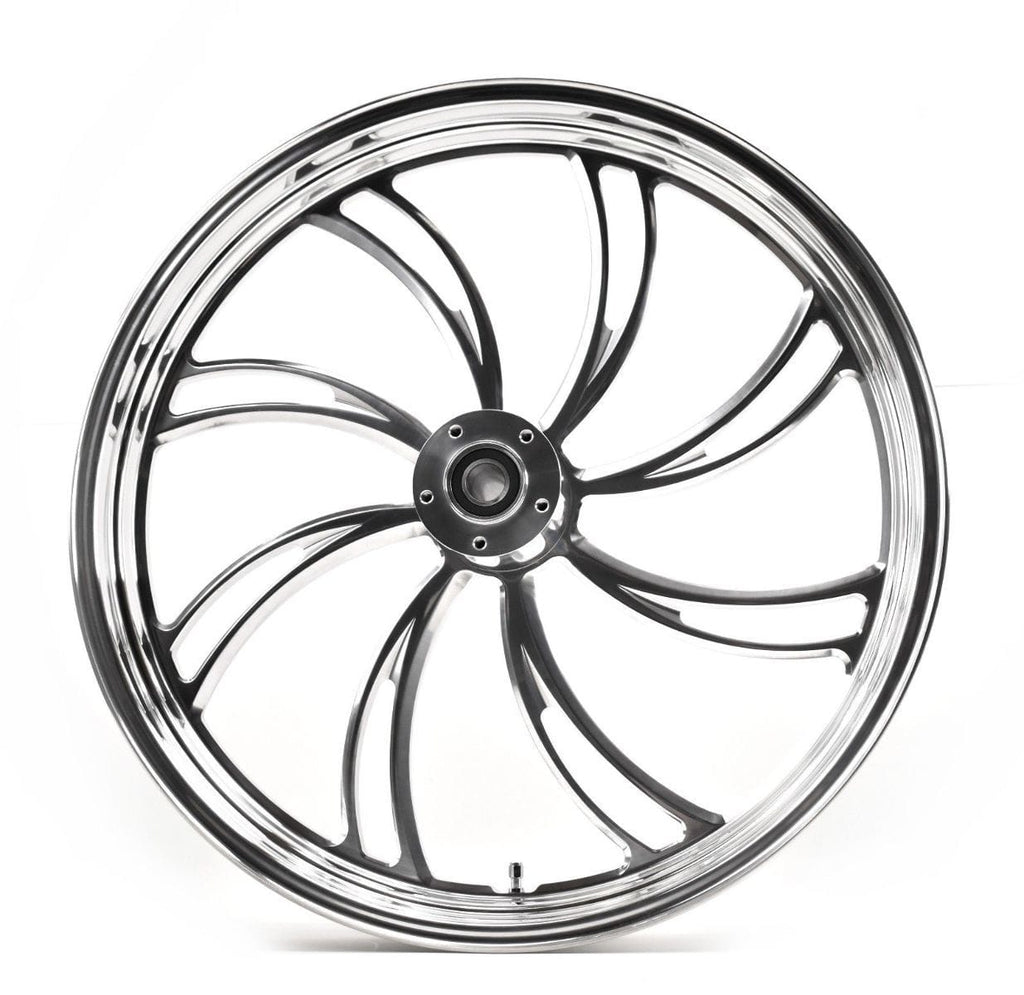 Polished Vortex 21 2.15 Billet Front Wheel Rim Harley Touring