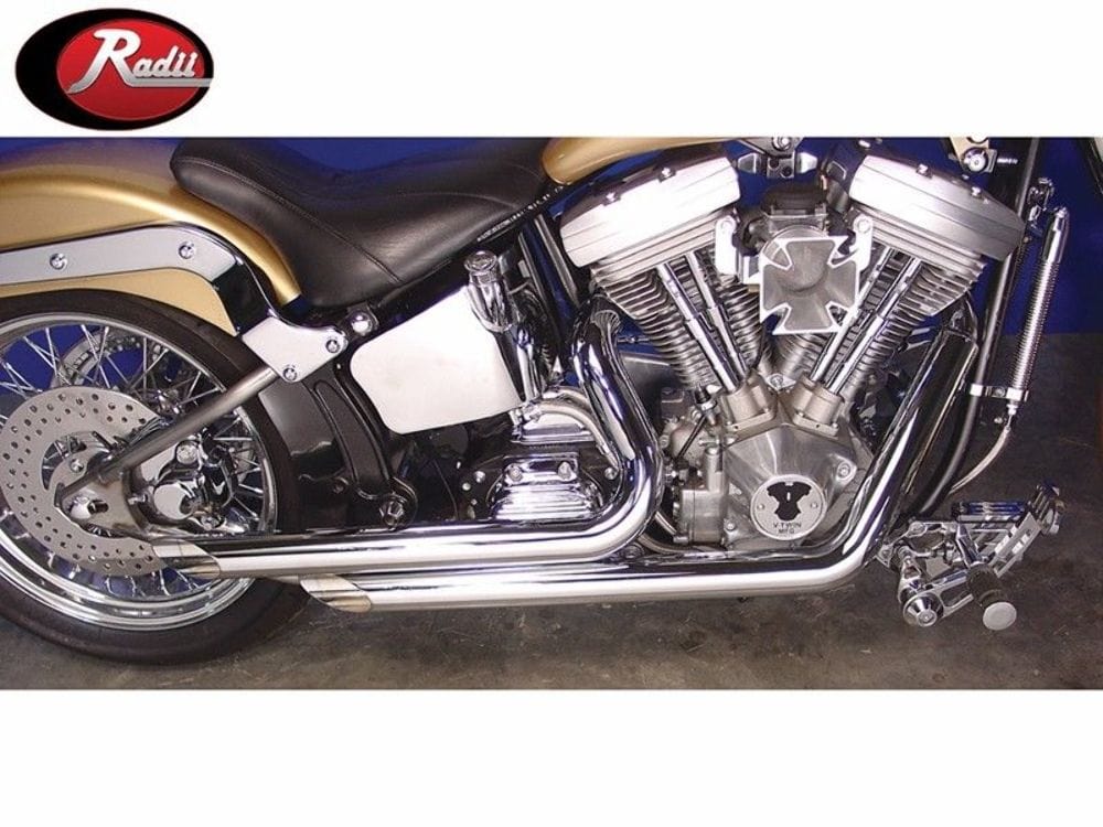 2007 Ridley Automatic Softail Chopper Drag Pipes, For Sale 