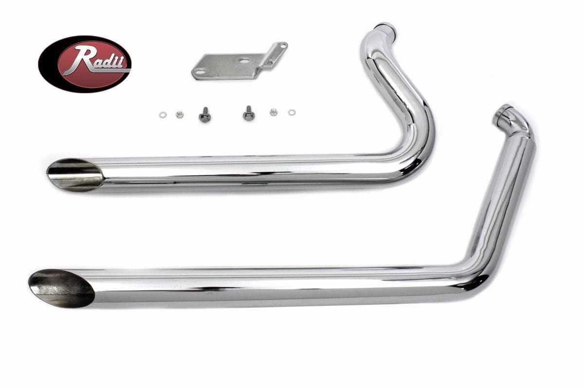 Ridley Automatic Chopper Drag Pipes, softail, for sale 