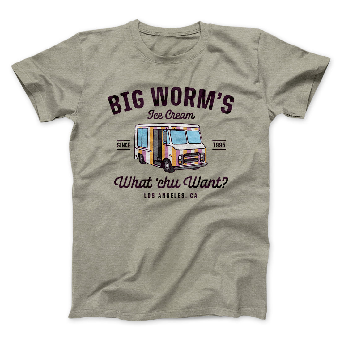 big worm ice cream t shirt