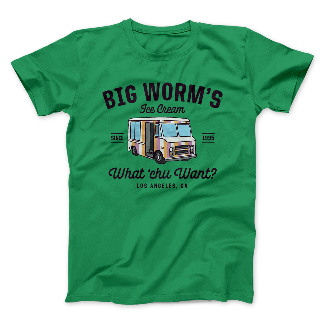 big worm ice cream t shirt