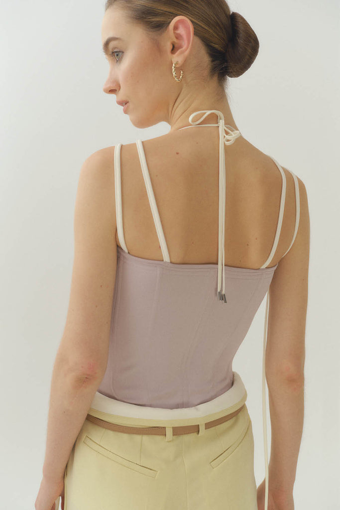 Bralette Corset Top – HAN WEN STUDIO