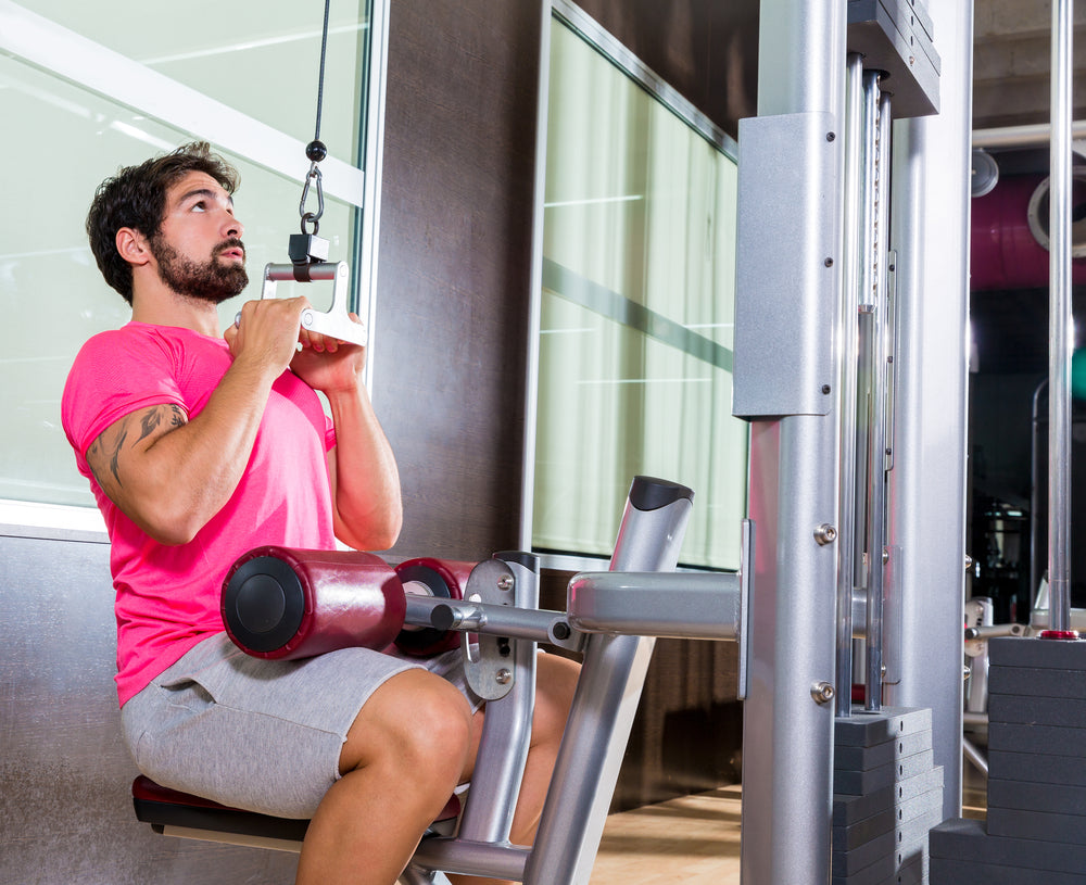 narrow grip lat pulldown