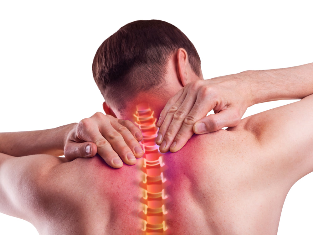 Neck muscle damage—Image from Shutterstock