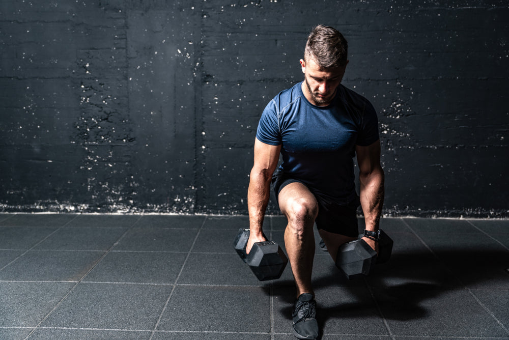 Dumbbell Squats – Image from Shutterstock