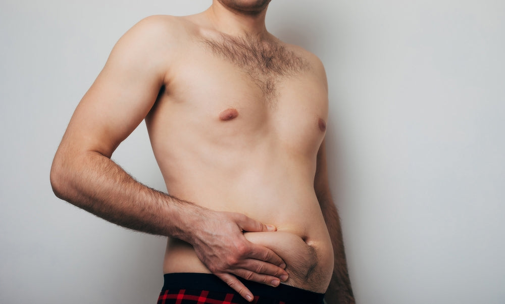 Male with Muffin Top - image from Shutterstock