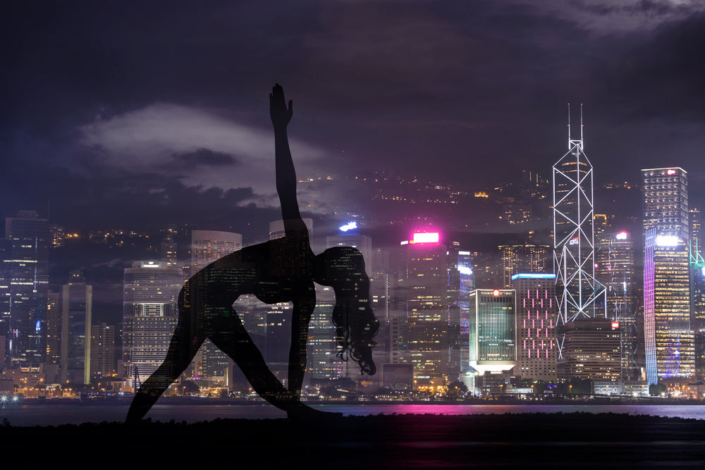Lone workout at Night—Image from Shutterstock
