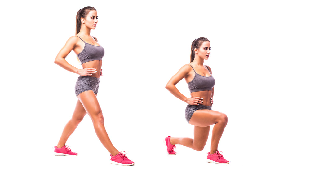 Steel Supplements Lunges – Image from Shutterstock