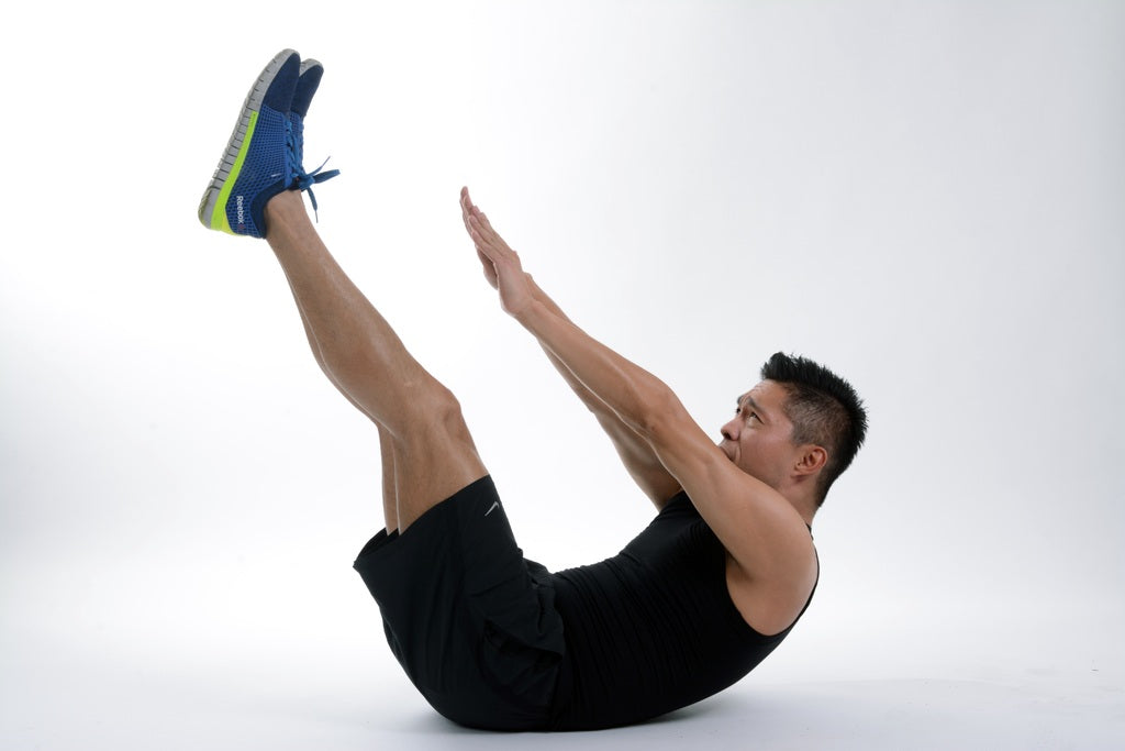 Steel Supplements Lower Abs Boat Pose Toe Touch Exercise – Image from Pxhere.com