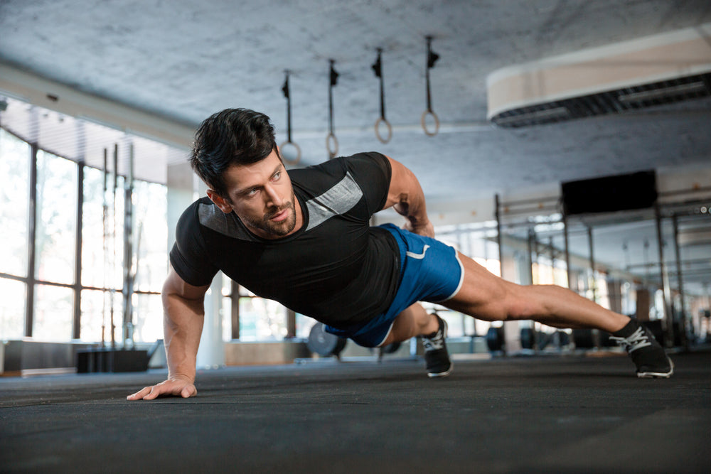 One-arm Push-up – image from Shutterstock