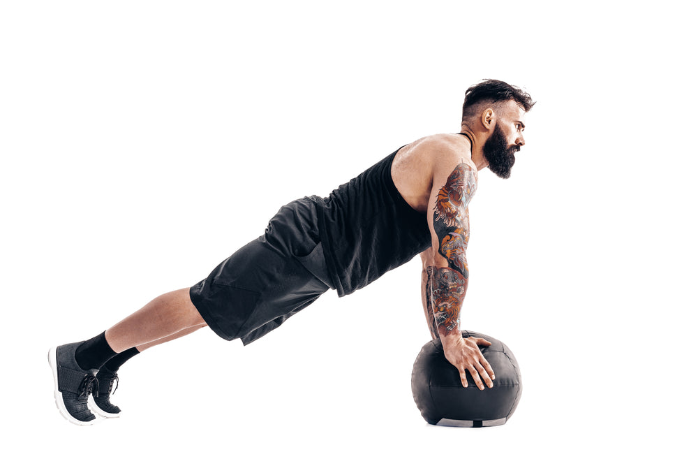 Stability Ball Incline Push-up – Image from Shutterstock