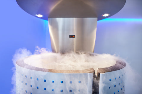 Cryotherapy capsule in cosmetology clinic