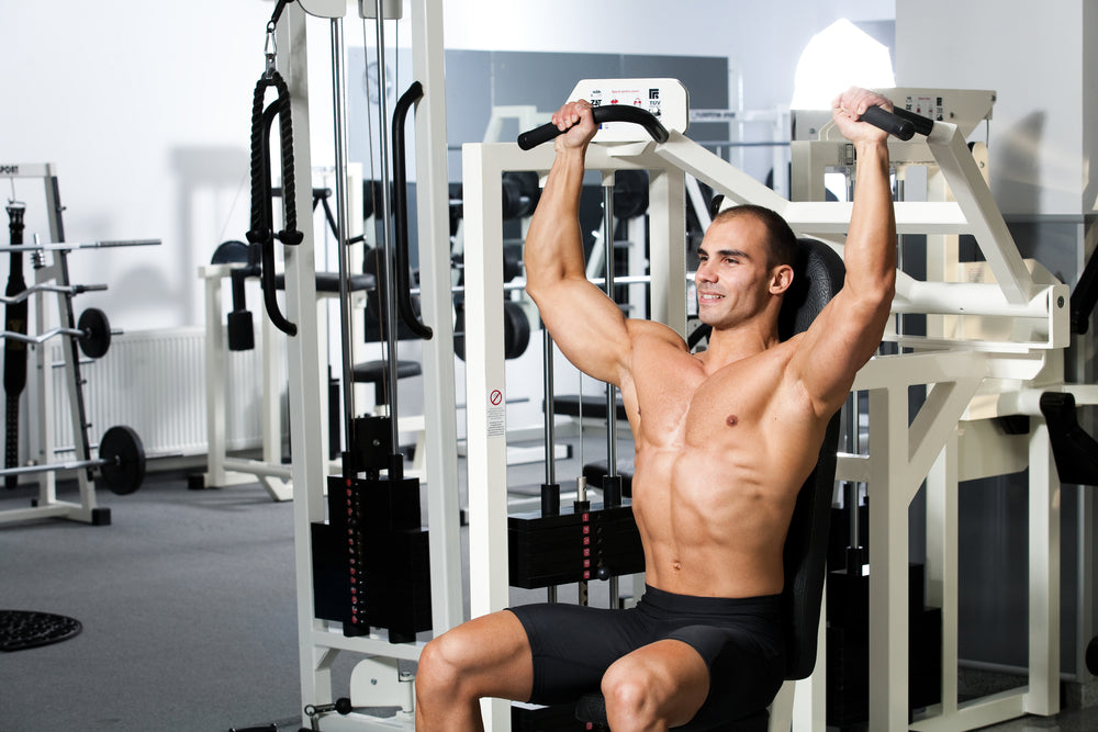 How To Use The Shoulder Press Machine