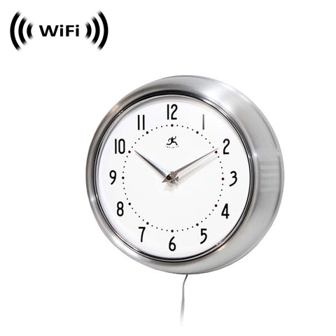 hidden camera retro clock wall