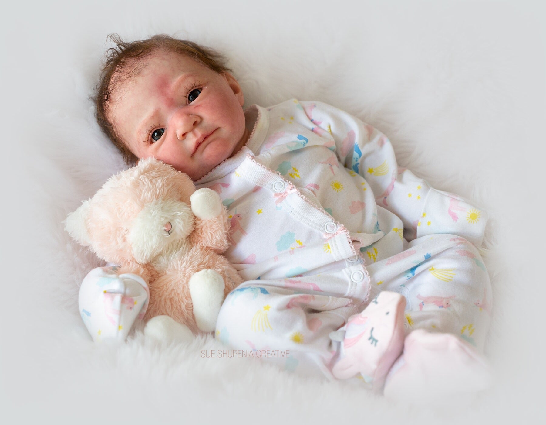 reborn baby awake