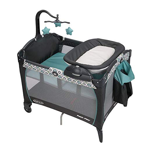 pack and play with changing table