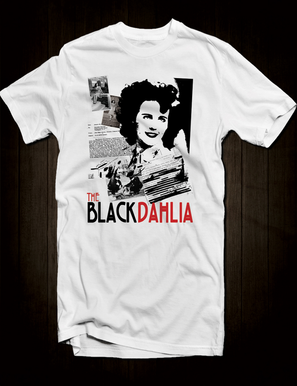 The Black Dahlia T-Shirt from Hellwood Outfitters