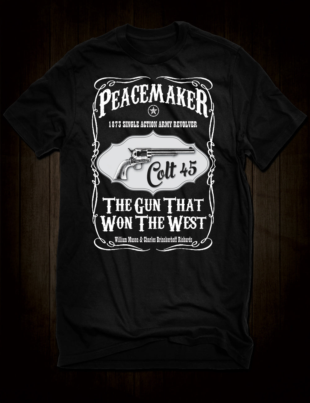 Colt 45 - Peacemaker T-Shirt – Hellwood Outfitters