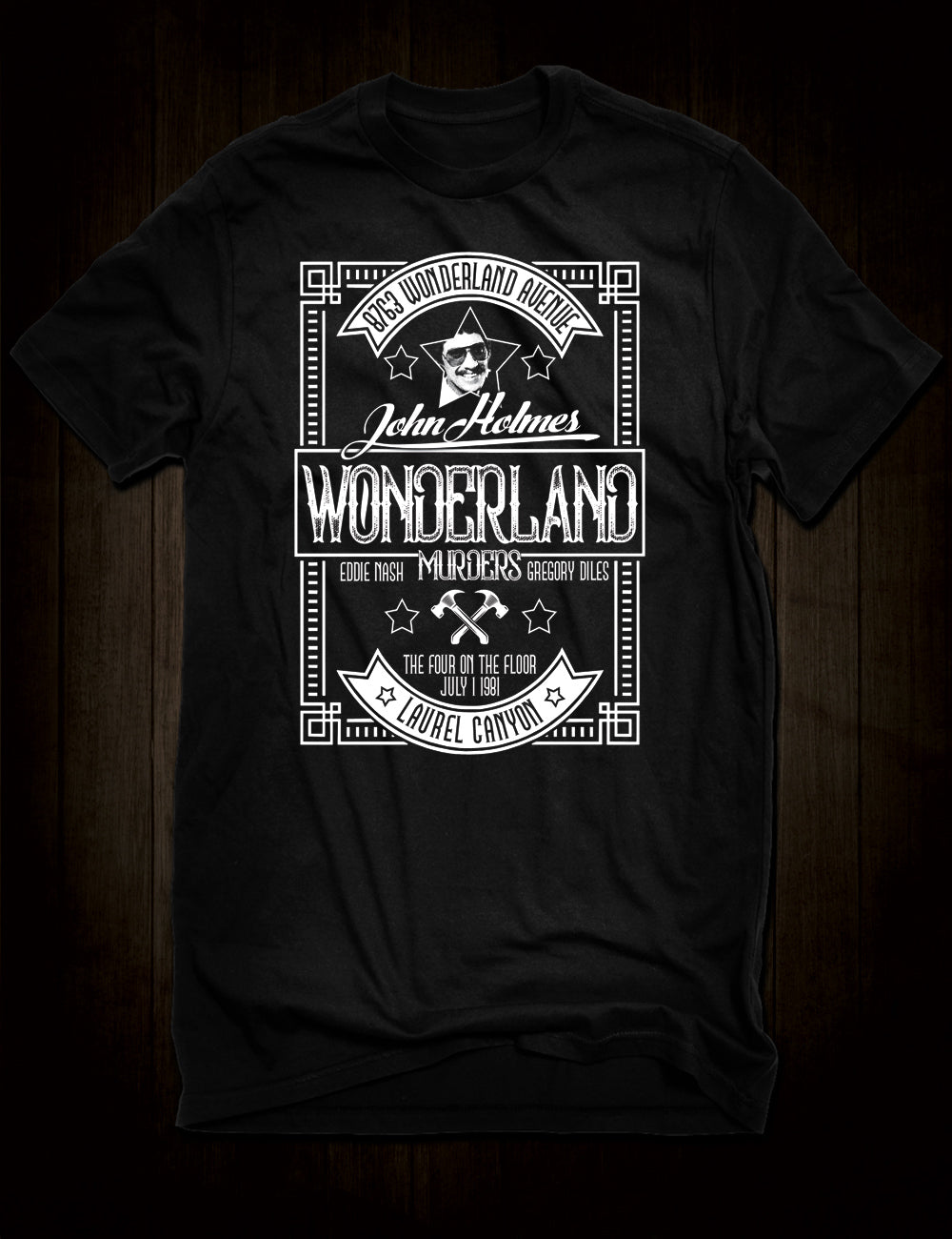 The Wonderland Murders T Shirt Hellwood Outfitters