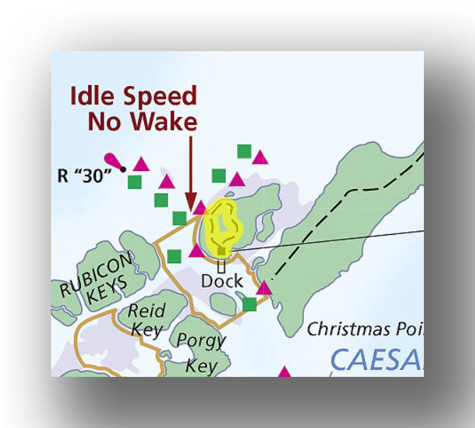 Adams Key trail map